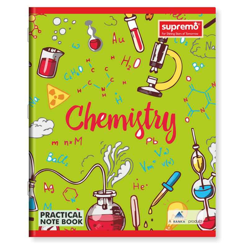 Ranka Supremo Practical Book Chemistry 265 X 215 Mm, Single Line/ Blank (Standard), 100 Pages