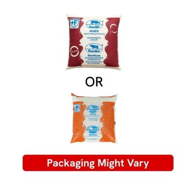 Nandini Standardised Fresh Milk (Pouch Orange)