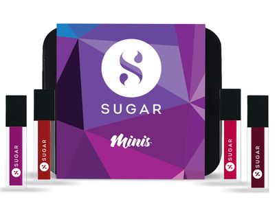 SUGAR Cosmetics Smudge Me Not Liquid Mini Lipstick Set - Bold Set