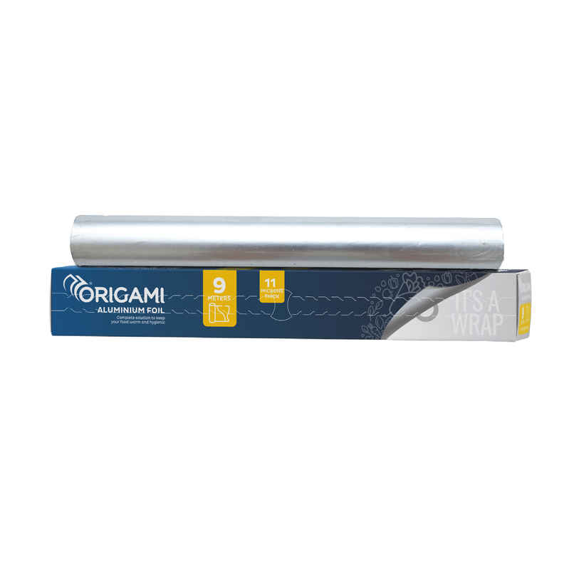 Origami Aluminium Foil | 11 Microns - 9 m x 30 cm Origami Aluminium Foil | 11 Microns - 9 m x 30 cm