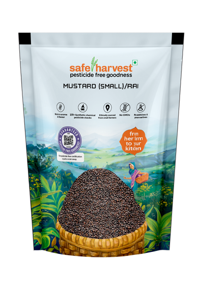 Safe Harvest Pesticide - Free Mustard - Small Safe Harvest Pesticide - Free Mustard - Small