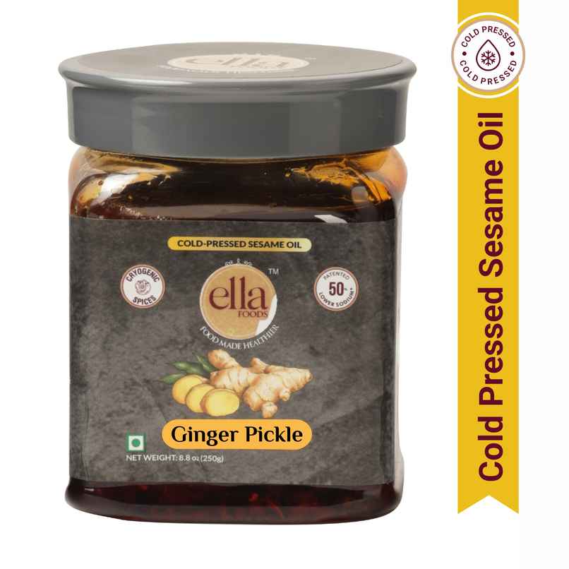 Ella Foods Ginger Pickle Low Sodium Ella Foods Ginger Pickle Low Sodium