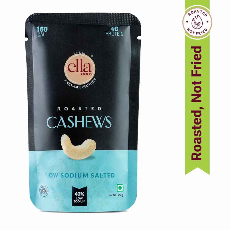 Ella Foods Salted Cashews | Roasted