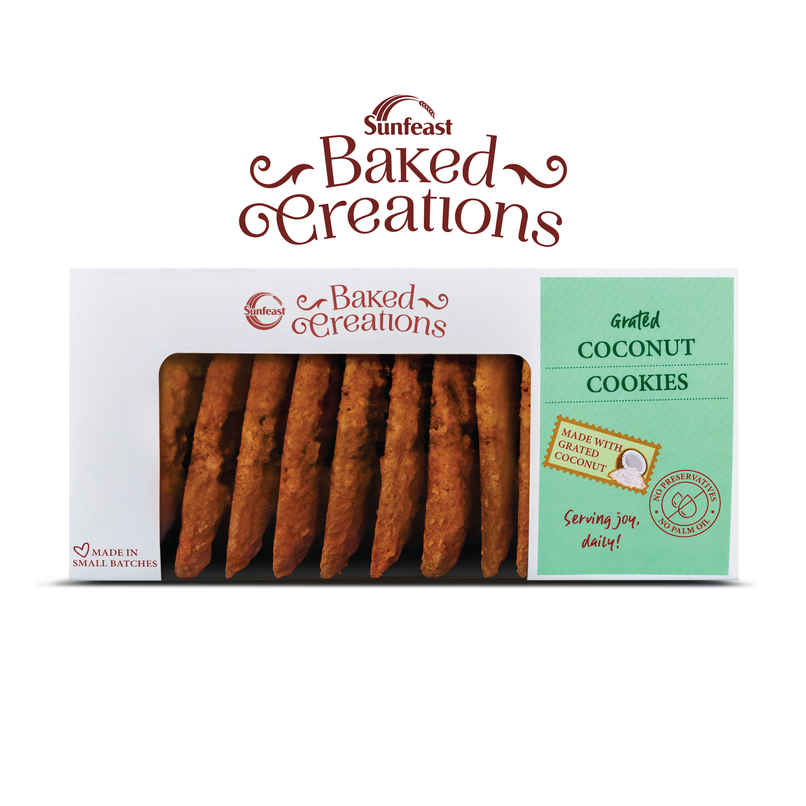Baked Creations Grated Coconut Cookies