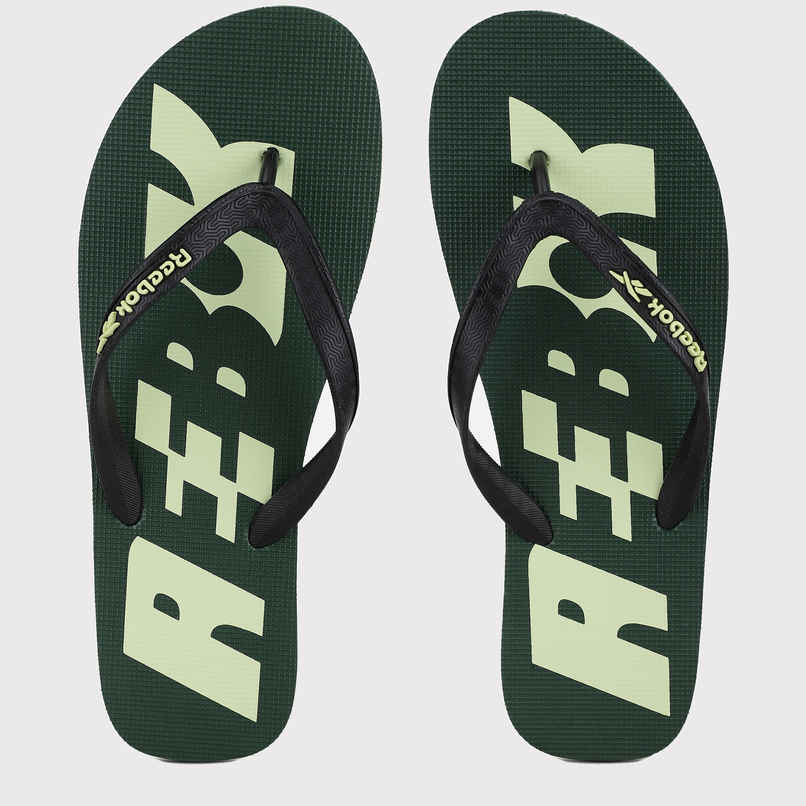 Reebok Men's Slippers | Green - UK 7 Reebok Men's Slippers | Green - UK 7
