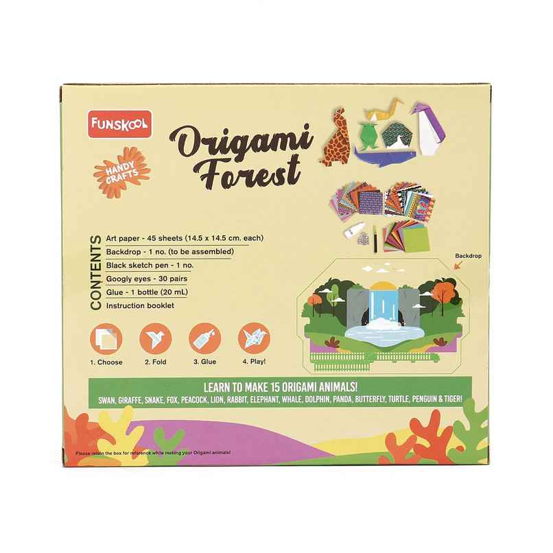 Handycraft NE Origami Forest (Multi color), 4Y+