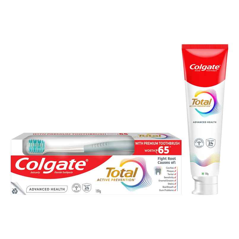 Colgate Total Advanced Health Antibacterial Toothpaste (with a Premium Toothbrush) Colgate Total Advanced Health Antibacterial Toothpaste (with a Premium Toothbrush)