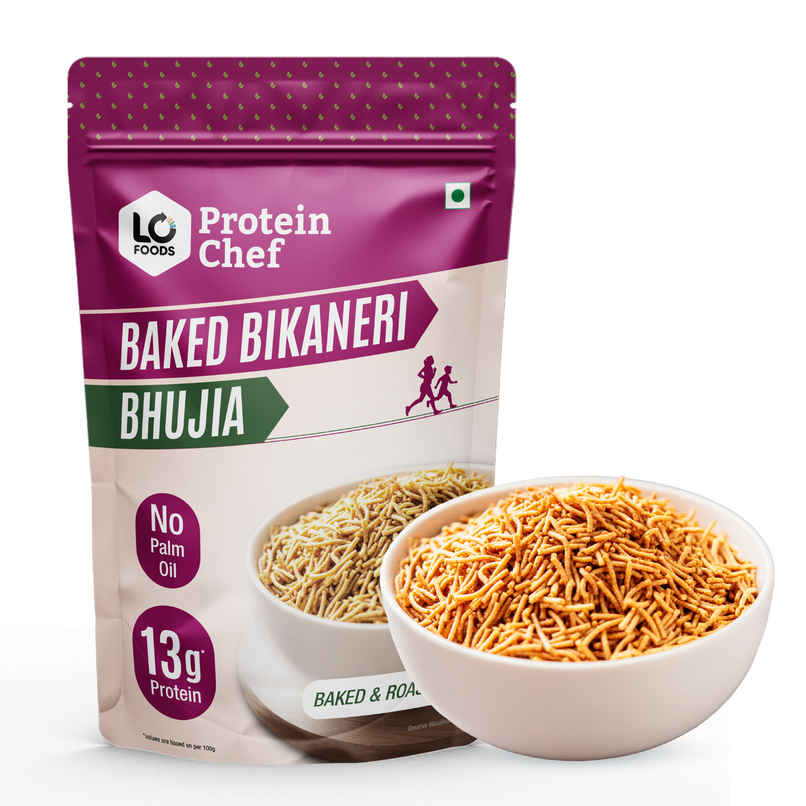 Protein Chef Baked Bikaneri Bhujia Crunchy Healthy Snack