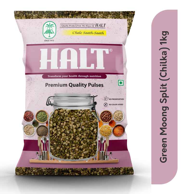 Halt Green Moong Dal Split | Chilka Halt Green Moong Dal Split | Chilka