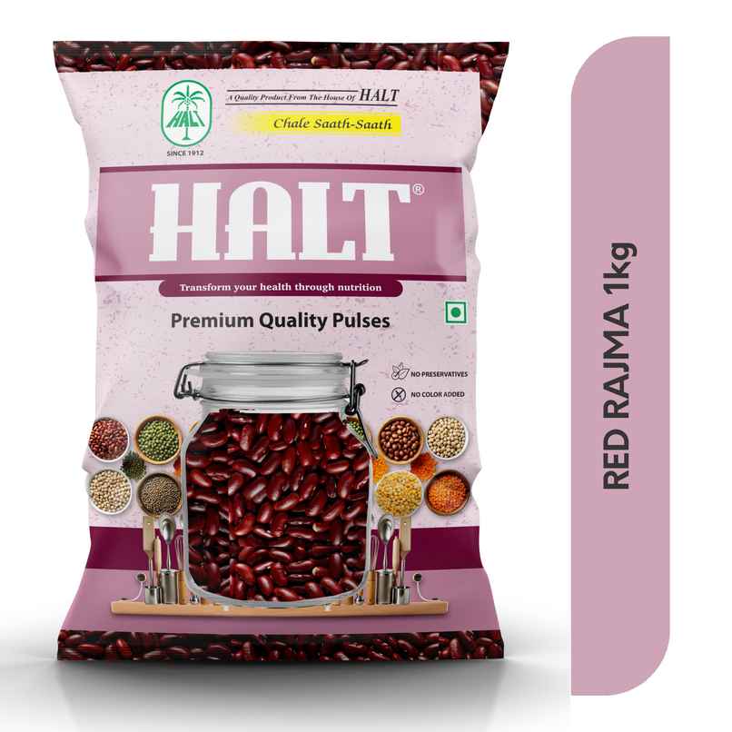 Halt Red Rajma Whole