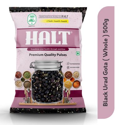 Halt Black Urad Whole Gota