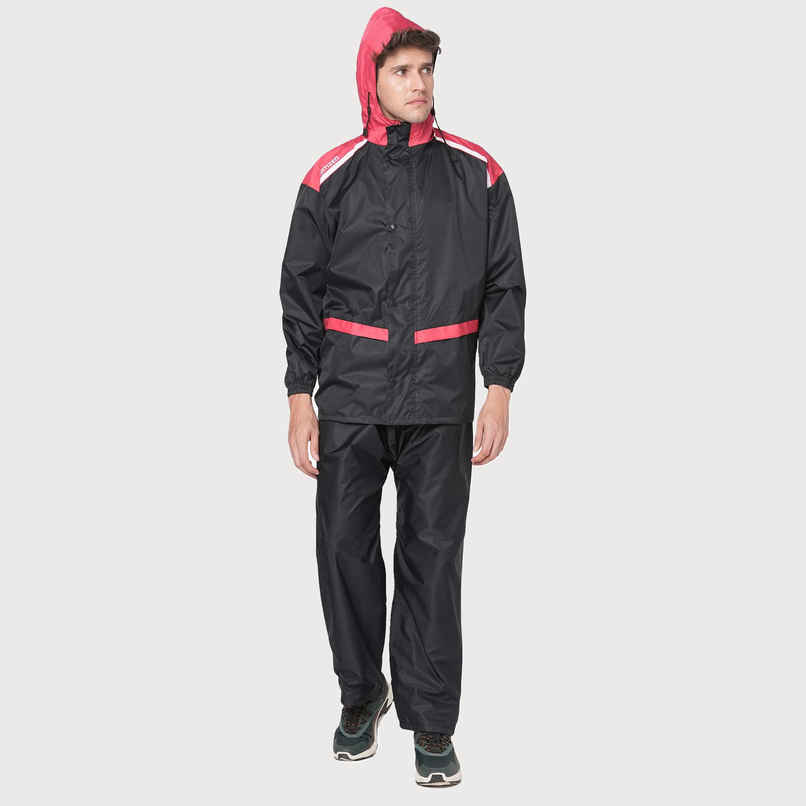 Citizen Reversible Series Raincoat With Pant Black - CR017-XL