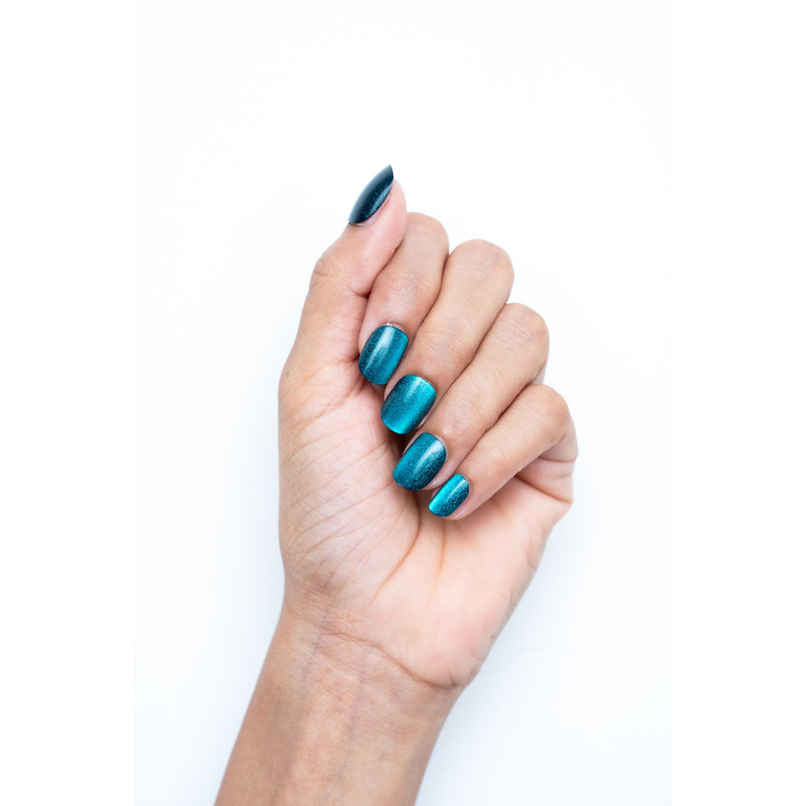 Gush Beauty Nailed It | Reusable Luxury Press On Nails With Application Kit - Deep Sea Siren Gush Beauty Nailed It | Reusable Luxury Press On Nails With Application Kit - Deep Sea Siren