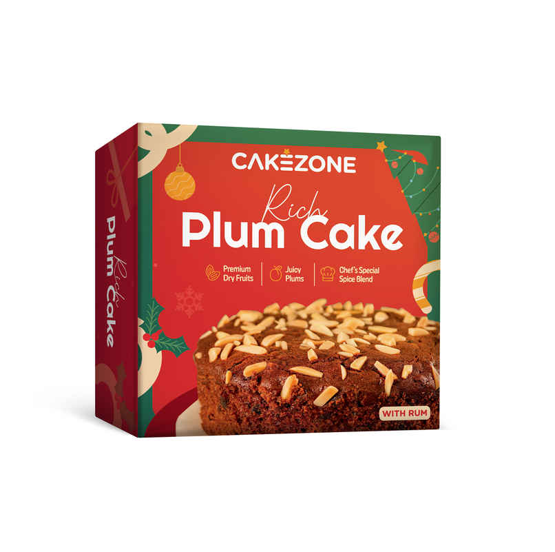 Cakezone Rich Plum Cake | Round