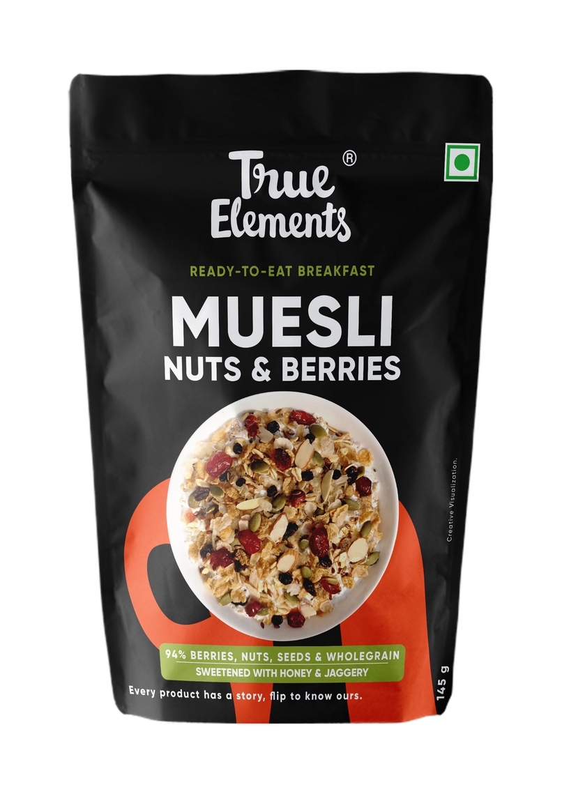 True Elements Muesli Nuts & Berries True Elements Muesli Nuts & Berries