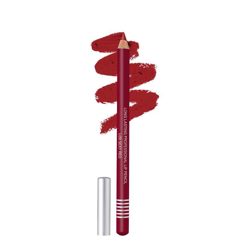 Colors Queen Lip Liner Pencil Non Transfer Lip Liner for Makeup Lip Liner Pencil | Sexy Red