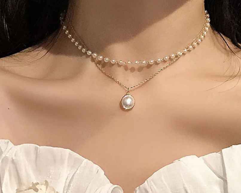 Estailo Fashion Women's Jewellery Necklace & Pendants Silver One Size | N0000443