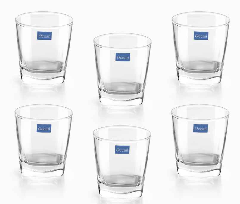 Ocean Plaza Whisky Glass Set | 295 ml | 6 pcs
