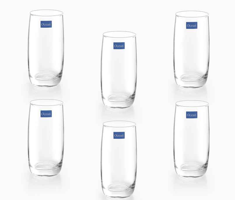 Ocean Ivory Water Glass Set | 370 ml