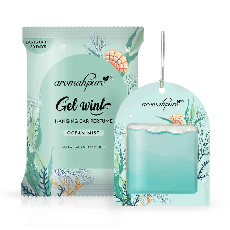 Aromahpure Gel Wink Car Perfume - Ocean Mist | Long-Lasting | 30 Days