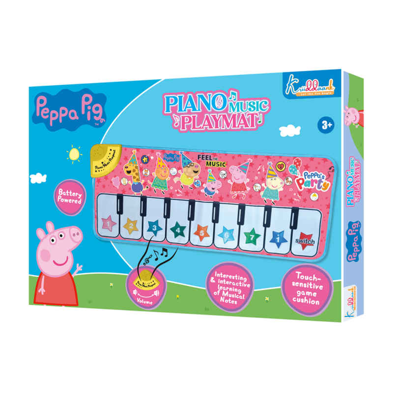 Kriiddaank Piano Music Playmat | Peppa Pig Kriiddaank Piano Music Playmat | Peppa Pig