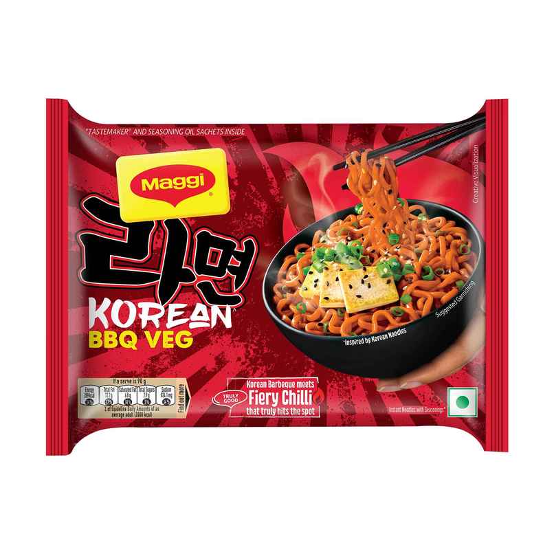 Maggi Korean BBQ Veg Instant Noodles