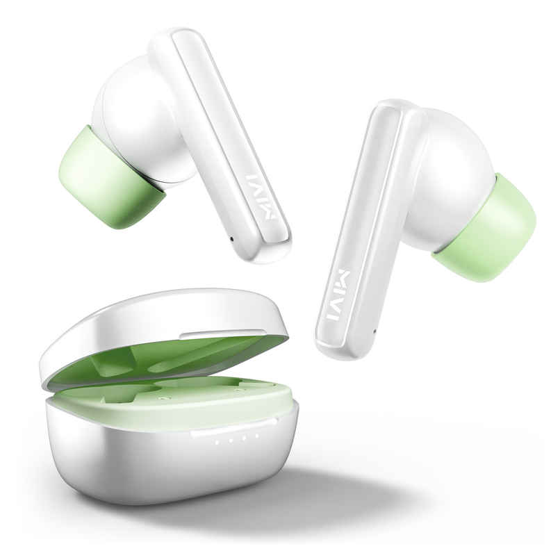 Mivi DuoPods Maxx TWS, 13mm Bass, 50H Playtime, AI ENC Calls, Gaming Mode, BT 5.3, Type C