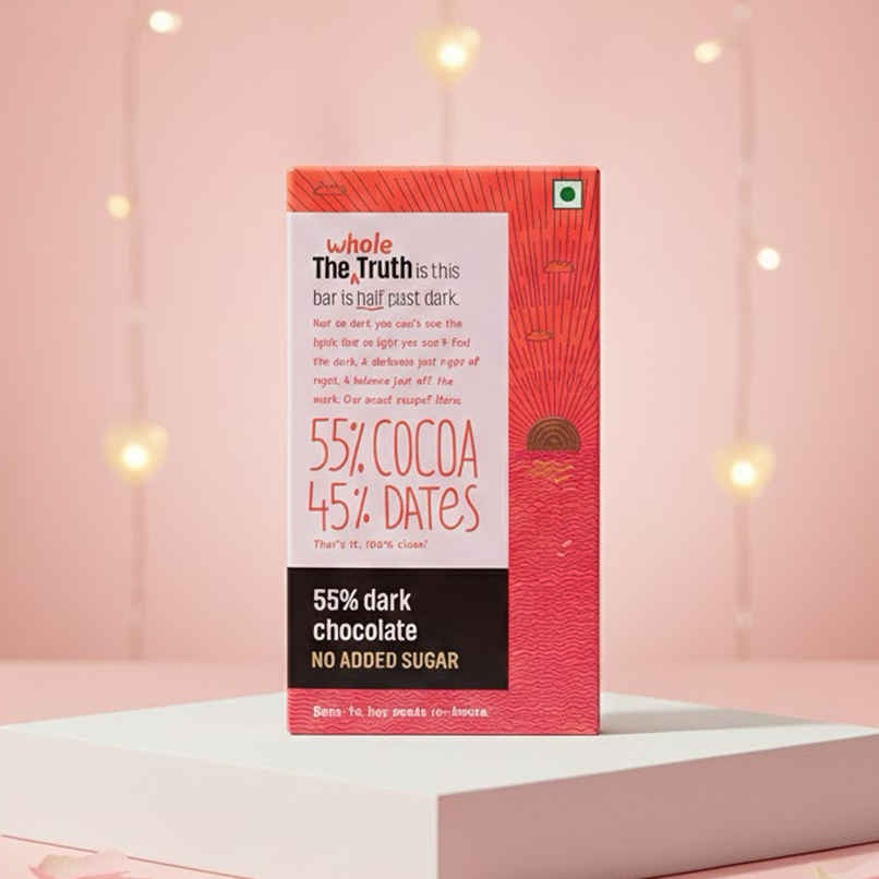 The Whole Truth 55% Dark Chocolate | Rich & Chocolatey