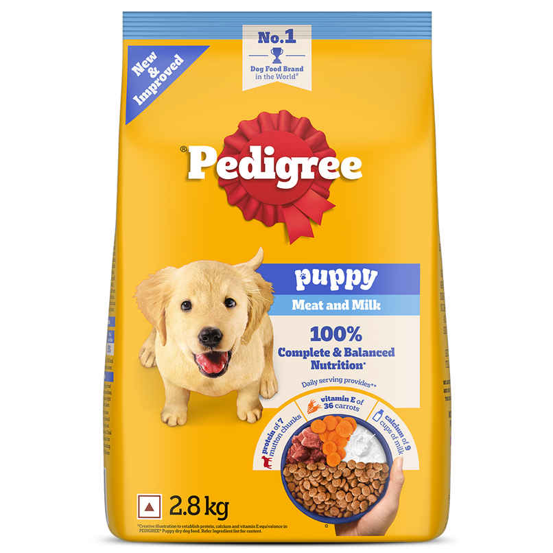 Pedigree Puppy Meat & Milk Dry Dog Food