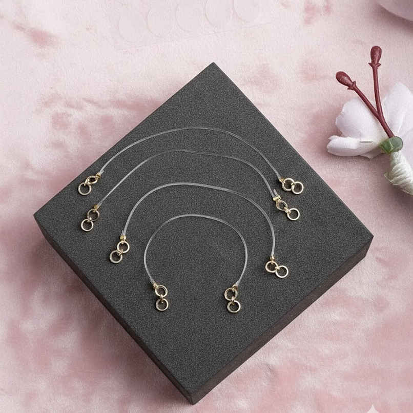 Scintillare By Sukkhi Lightweight Ear Chain for Heavy Earrings Comfortable Ear Support For Women Scintillare By Sukkhi Lightweight Ear Chain for Heavy Earrings Comfortable Ear Support For Women