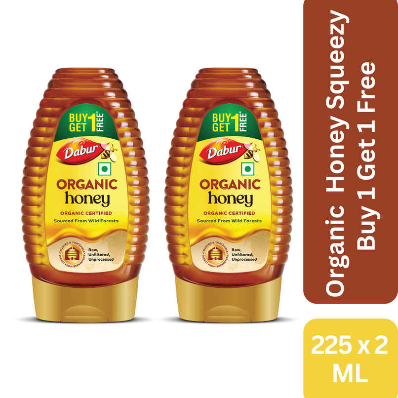 Dabur Honey Organic Squeezy