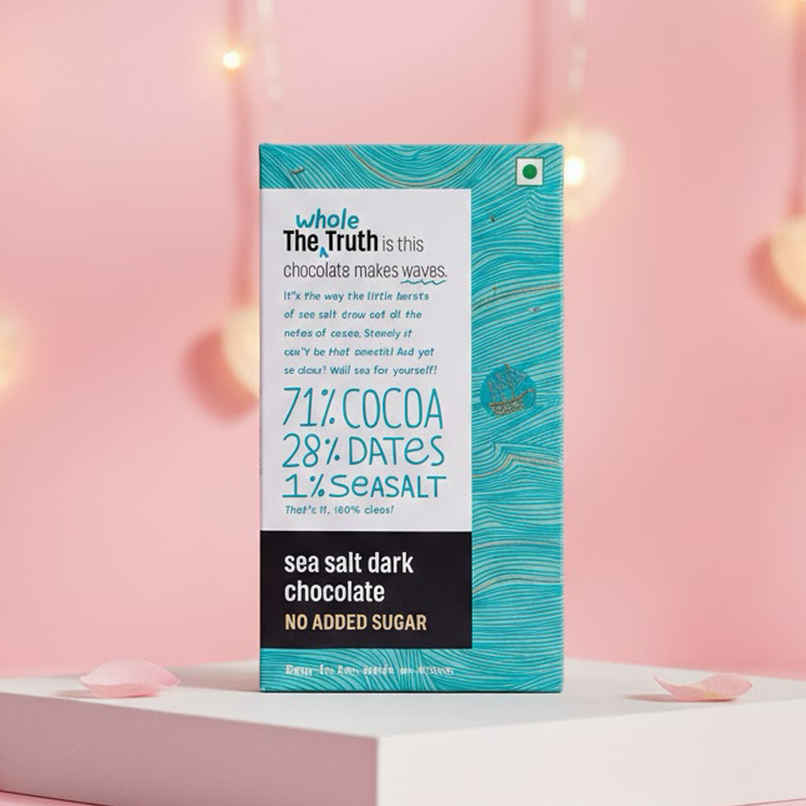 The Whole Truth Sea Salt Dark Chocolate | Rich & Premium