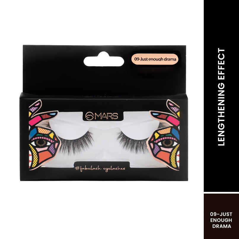 MARS Cosmetics Fabulash False Eyelashes - Just Enough Drama 09 (Black)