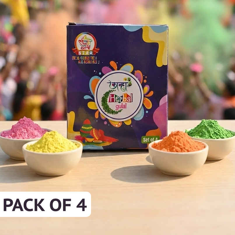 Kanha Herbal Combo Pink Yellow Orange Green | Star Combo Kanha Herbal Combo Pink Yellow Orange Green | Star Combo