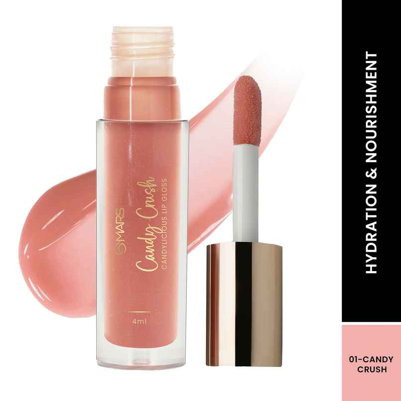 MARS Cosmetics Candylicious Colored Lip Gloss For Women | 01-Candy Crush