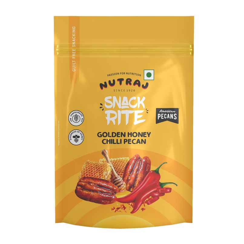 Nutraj Snackrite Premium Golden Honey Chilli Pecan Nutraj Snackrite Premium Golden Honey Chilli Pecan
