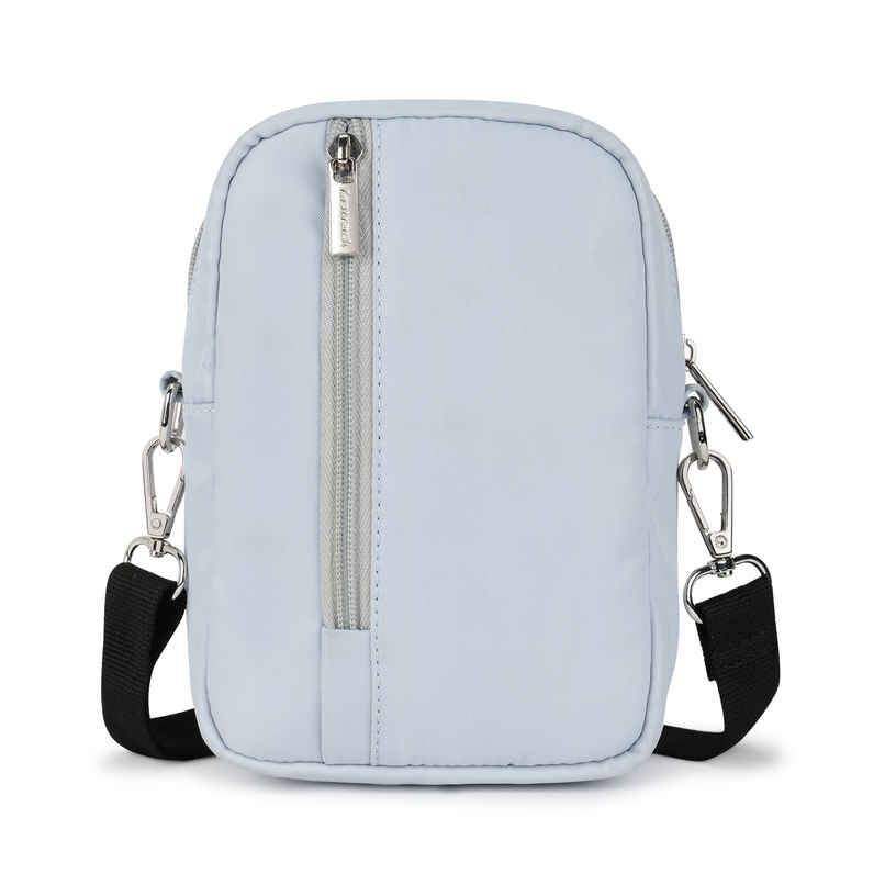 Fastrack Bags Women's Crossbody Sling Bag | Silver & Grey