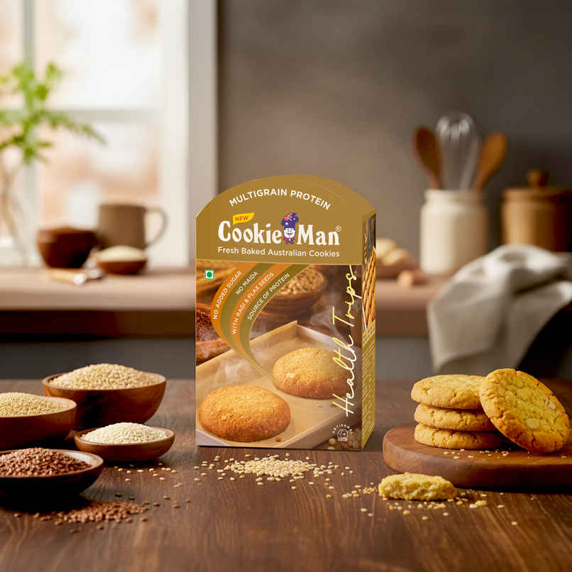 CookieMan Premium Multigrain Protein Cookies Biscuits