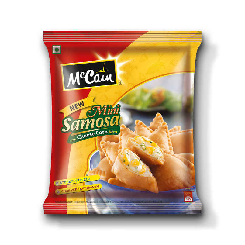 McCain Cheese Corn Mini Samosa | Crispy Snack McCain Cheese Corn Mini Samosa | Crispy Snack