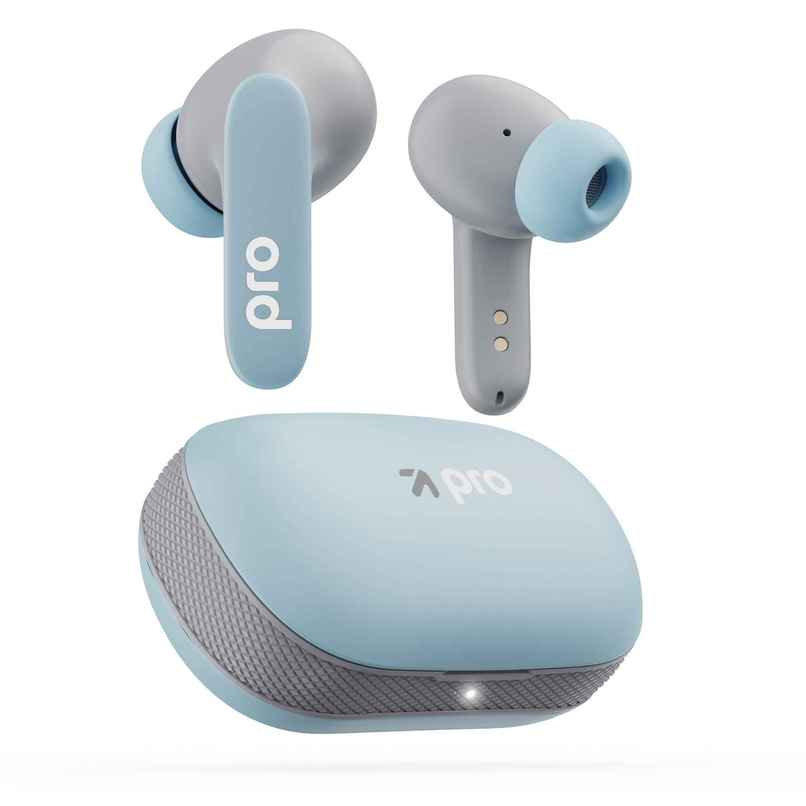 GOBOULT K60 Zen Quad Mic ENC | 60H Battery | Fast Charging | Powder Blue