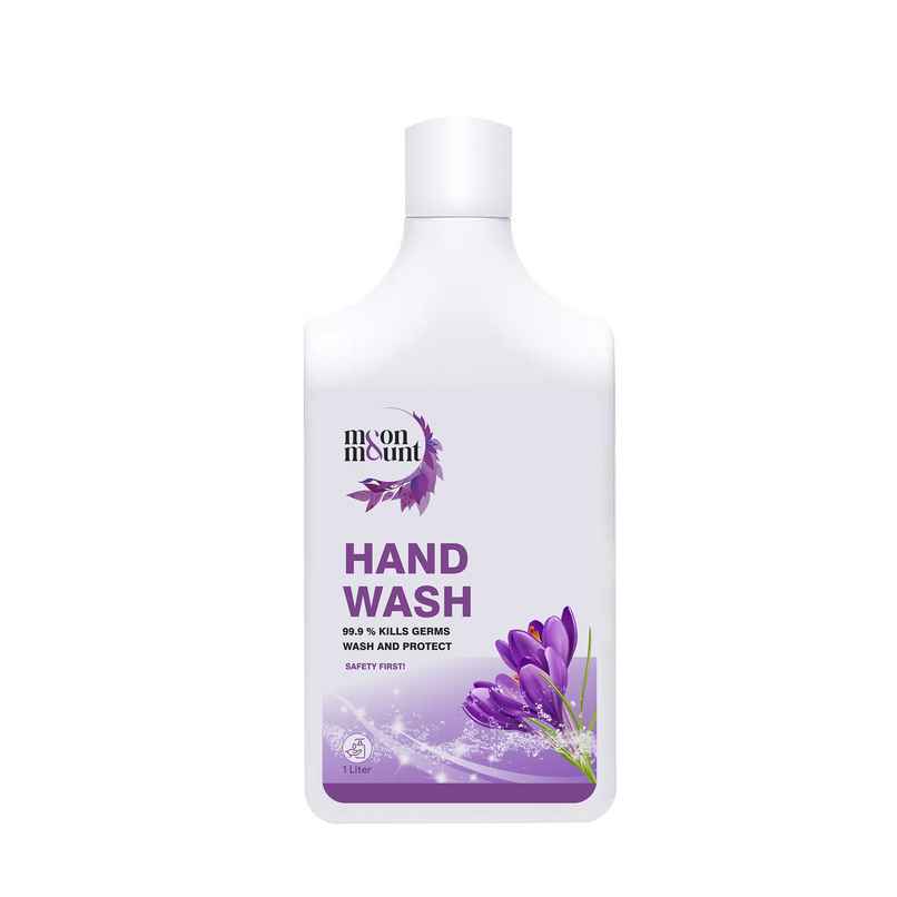 Moon And Mount Hand Wash Protection From Germs Hand Wash Liquids (Lavender) 1 l