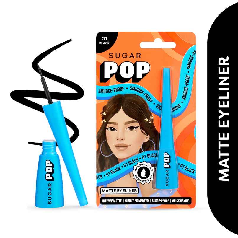 SUGAR POP Matte Eyeliner - Black