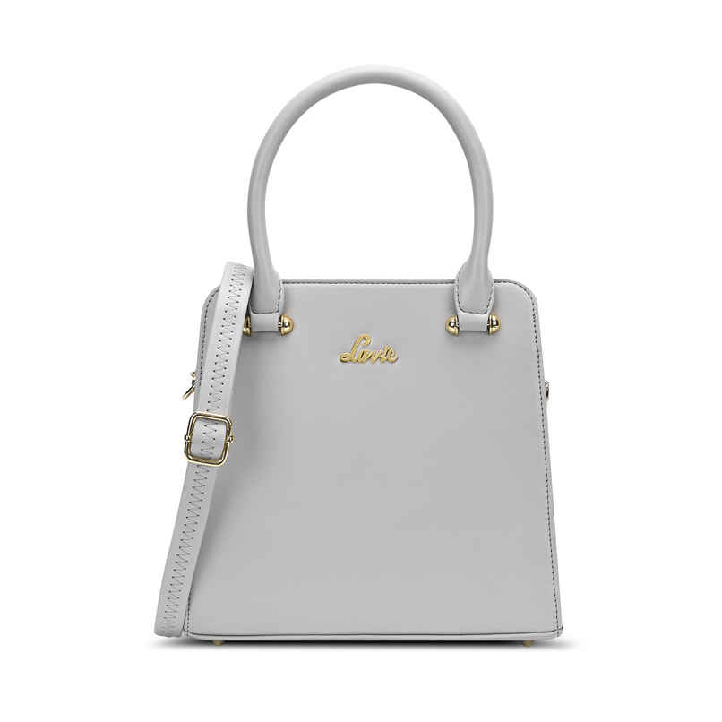Lavie Women's Ushawu Small Satchel Handbag | Ladies purse | Shoulder Bag | Grey
