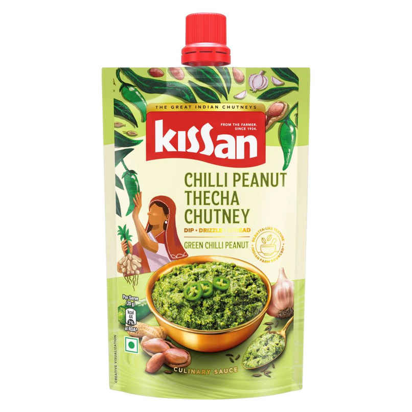 Kissan Chilli Peanut Thecha Chutney Doy Kissan Chilli Peanut Thecha Chutney Doy