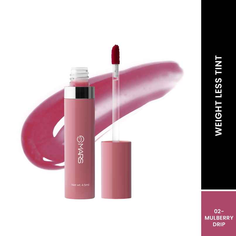 MARS Cosmetics Drip Lip Mist for Women | 4.5 ml | 02-Mulberry Drip