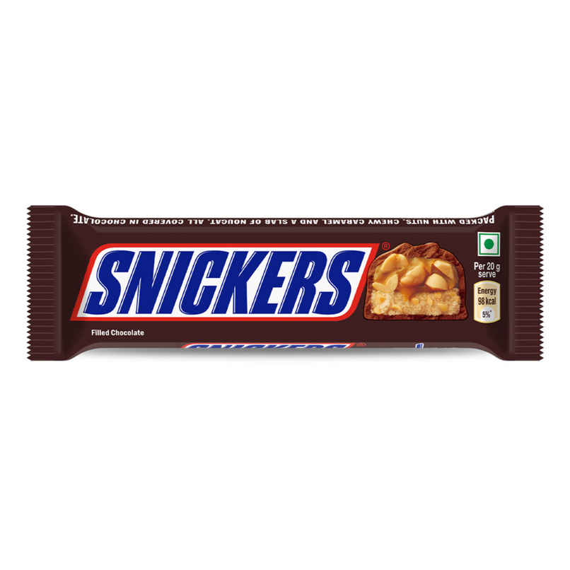 Snickers Peanut, Nougat & Caramel Chocolate Bar