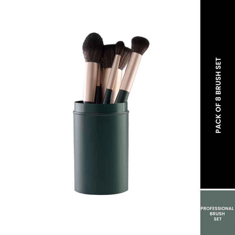 MARS Cosmetics Tools Of Titan Brush Set Of 8 With Holder (Pack Of 8)