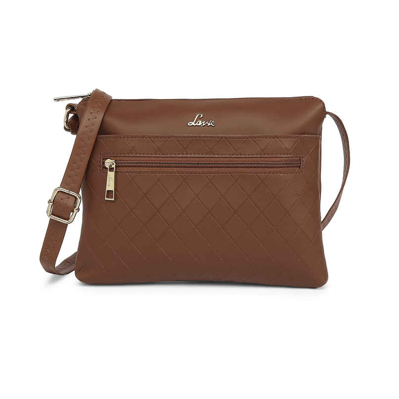 Lavie Women's Slim Top Zip Cross Body Sling Bag | Ladies Purse Handbag | Tan Lavie Women's Slim Top Zip Cross Body Sling Bag | Ladies Purse Handbag | Tan