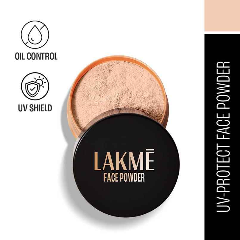 Lakme Forever Matte Face Powder, Matte Finish, Oil Cointrol, for rosy glow, Soft Pink