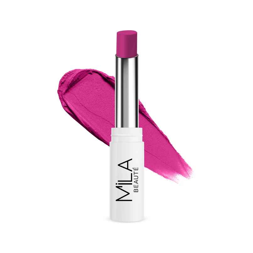 Mila Beaute Locked-In Lipstick Transfer-Proof & Smudge-Proof - 11 Deep Pink